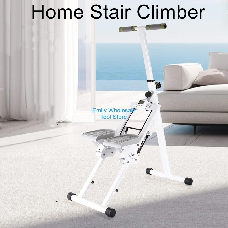 Home Multi-Function Stair Climber Foldable Indoor Climbing Machine Exercise Fitness Compact Incline Trainer
Home Multi-Function Stair Climber Foldable Indoor Climbing Machine Exercise Fitness Compact Incline Trainer