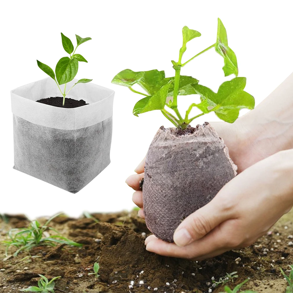 Biodegradable Seed Nursery Bags Non-Woven Plant Seeding Grow Bags Plants Seeding Nursery Bags for Flower Vegetable Grow
Biodegradable Seed Nursery Bags Non-Woven Plant Seeding Grow Bags Plants Seeding Nursery Bags for Flower Vegetable Grow