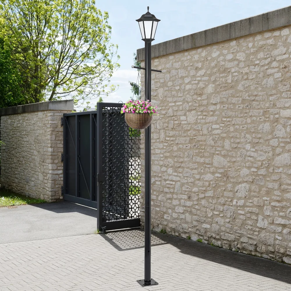 3m Split Street Light Pole - Weather/Rust-Resistant Baking Paint, Sleek Edges,Ideal for Driveway Sidewalk Outdoor Decor Lighting
3m Split Street Light Pole - Weather/Rust-Resistant Baking Paint, Sleek Edges,Ideal for Driveway Sidewalk Outdoor Decor Lighting