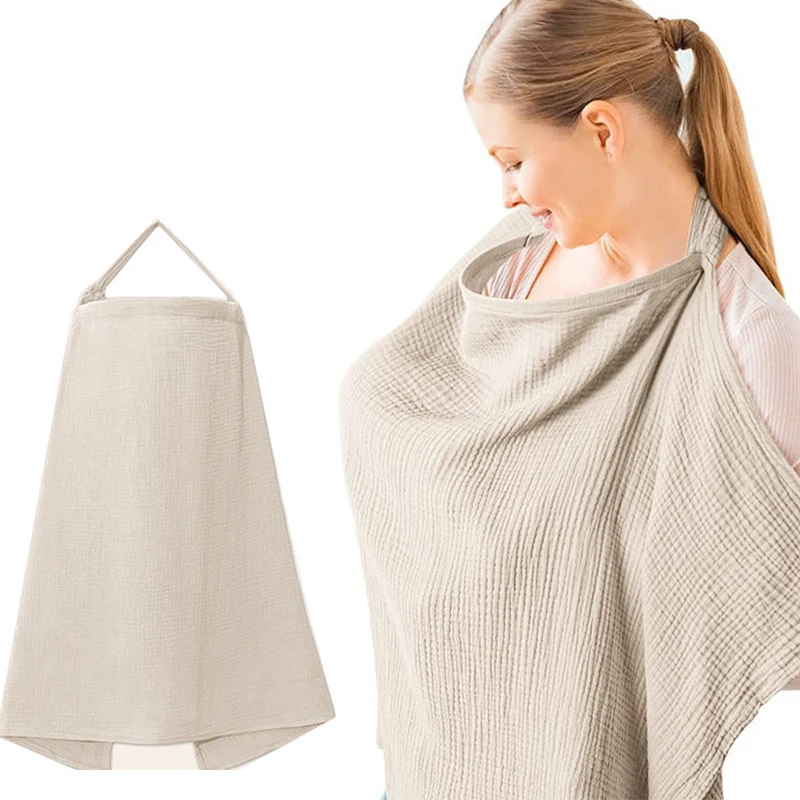 Mother Outing Breastfeeding Cover Cotton Baby Feeding Nursing Covers Adjustable Privacy Breastfeeding Apron Stroller Blanket
Mother Outing Breastfeeding Cover Cotton Baby Feeding Nursing Covers Adjustable Privacy Breastfeeding Apron Stroller Blanket