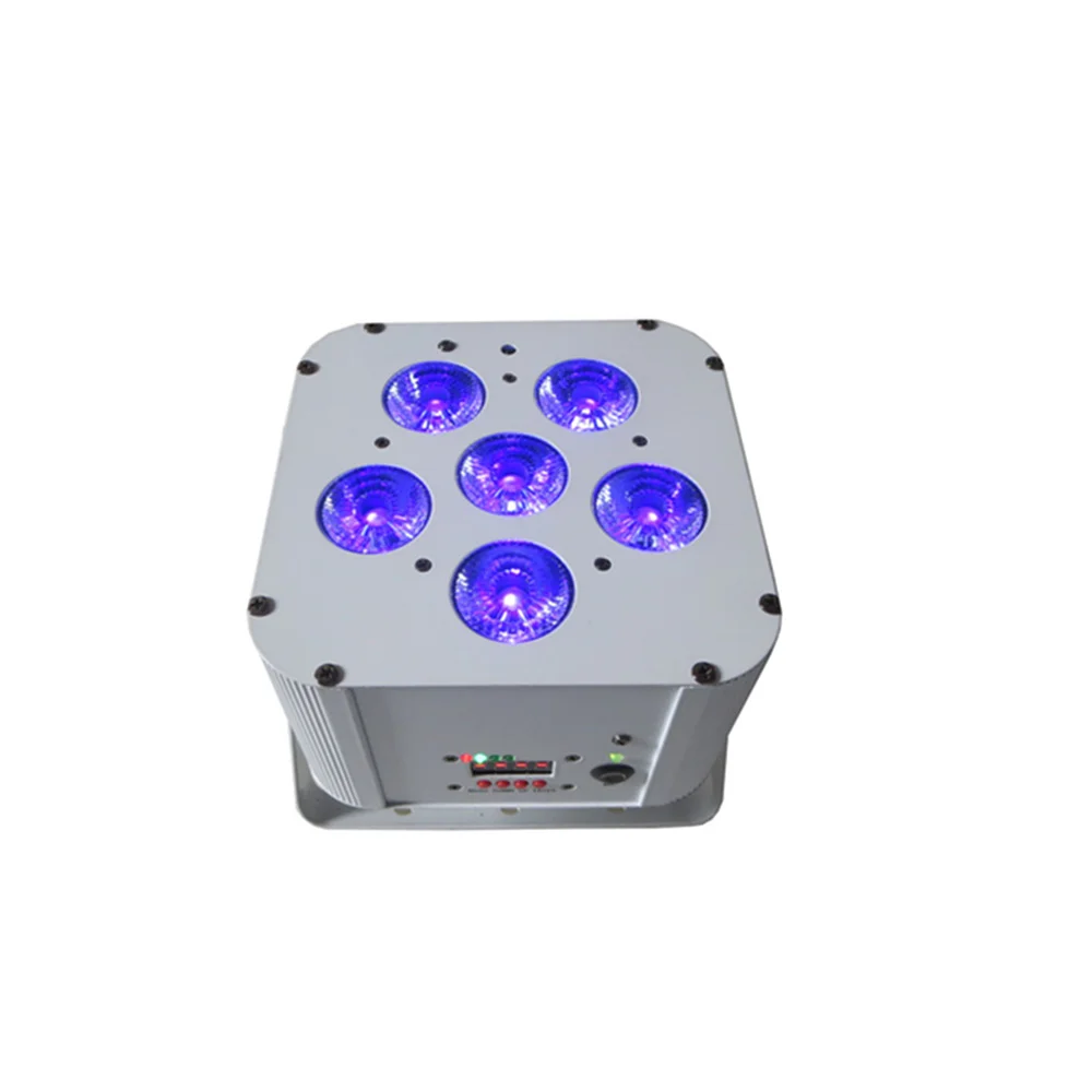 4pcs/lot 6x18w wireless led par light LED uplight RGBWA+uv battery powered par party lights
4pcs/lot 6x18w wireless led par light LED uplight RGBWA+uv battery powered par party lights