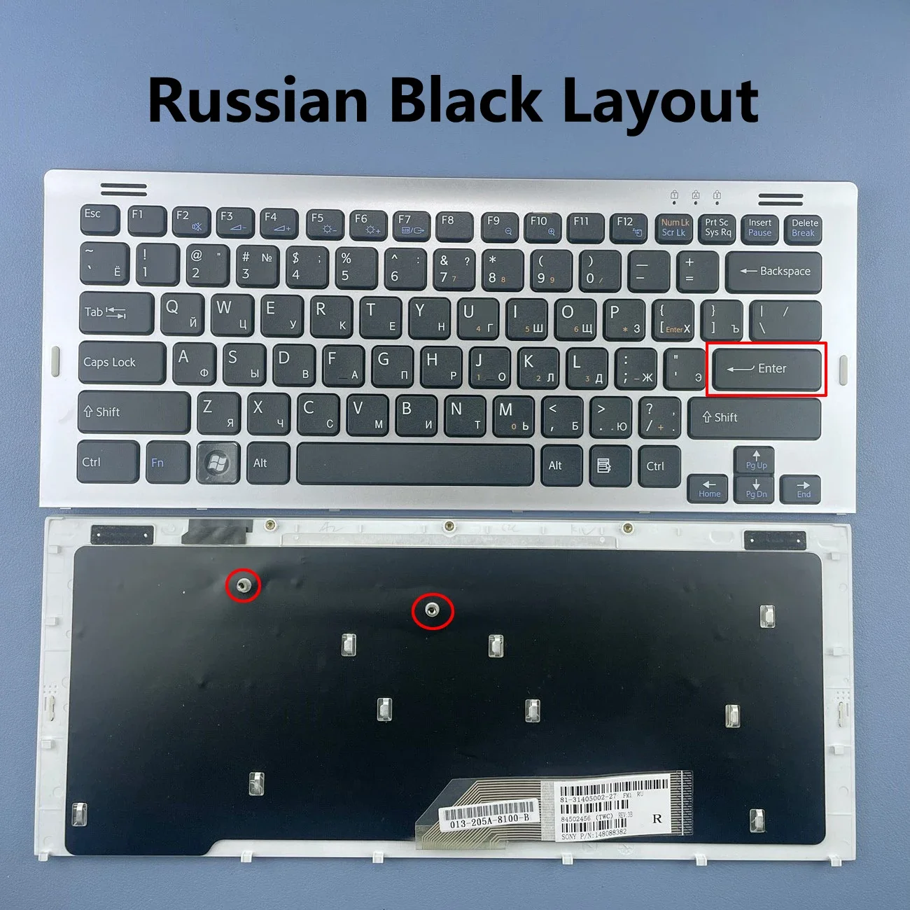Russian Laptop Keyboard For Sony VGN-SR SR190 SR400 SR140 SR220 SR240 SR390 PCG-5R1T 5N1T 5S1T 5T1T 5T2T RU Layout
Russian Laptop Keyboard For Sony VGN-SR SR190 SR400 SR140 SR220 SR240 SR390 PCG-5R1T 5N1T 5S1T 5T1T 5T2T RU Layout