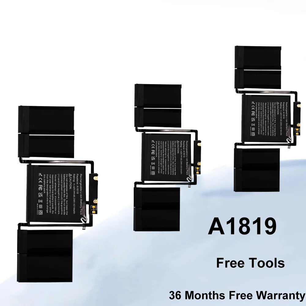 A1819 New Battery for Apple MacBook Pro 13'' Touch Bar (Late 2016 Mid 2017) EMC 3071 EMC 3163 MLH12LL/A 36 Months Free Warranty
A1819 New Battery for Apple MacBook Pro 13'' Touch Bar (Late 2016 Mid 2017) EMC 3071 EMC 3163 MLH12LL/A 36 Months Free Warranty