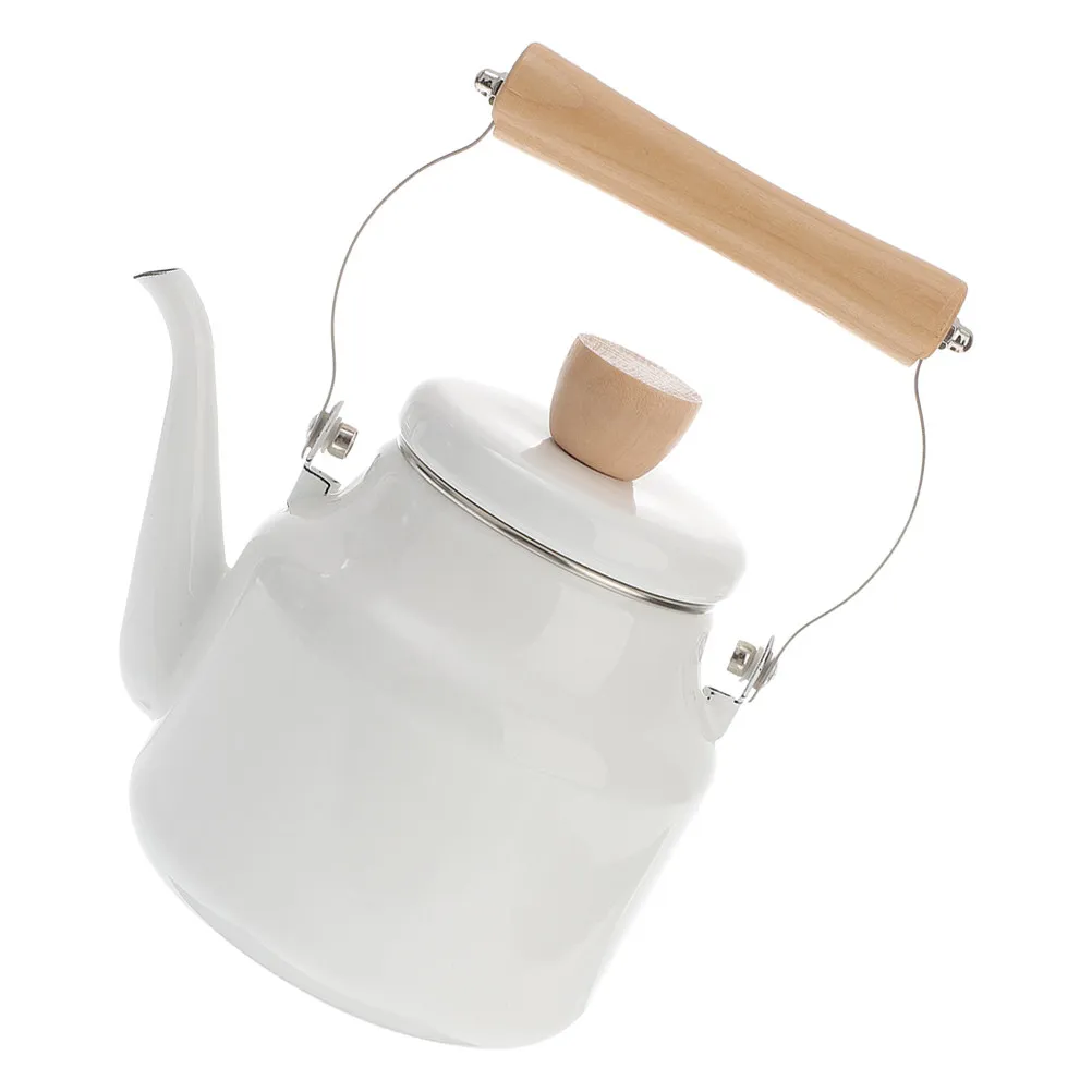 Enamel Tea Kettle Stovetop Heavy-Duty Thick Enamel Boiling Water Kettle for Induction Gas Electric Camp Home Office Restaurant
Enamel Tea Kettle Stovetop Heavy-Duty Thick Enamel Boiling Water Kettle for Induction Gas Electric Camp Home Office Restaurant
