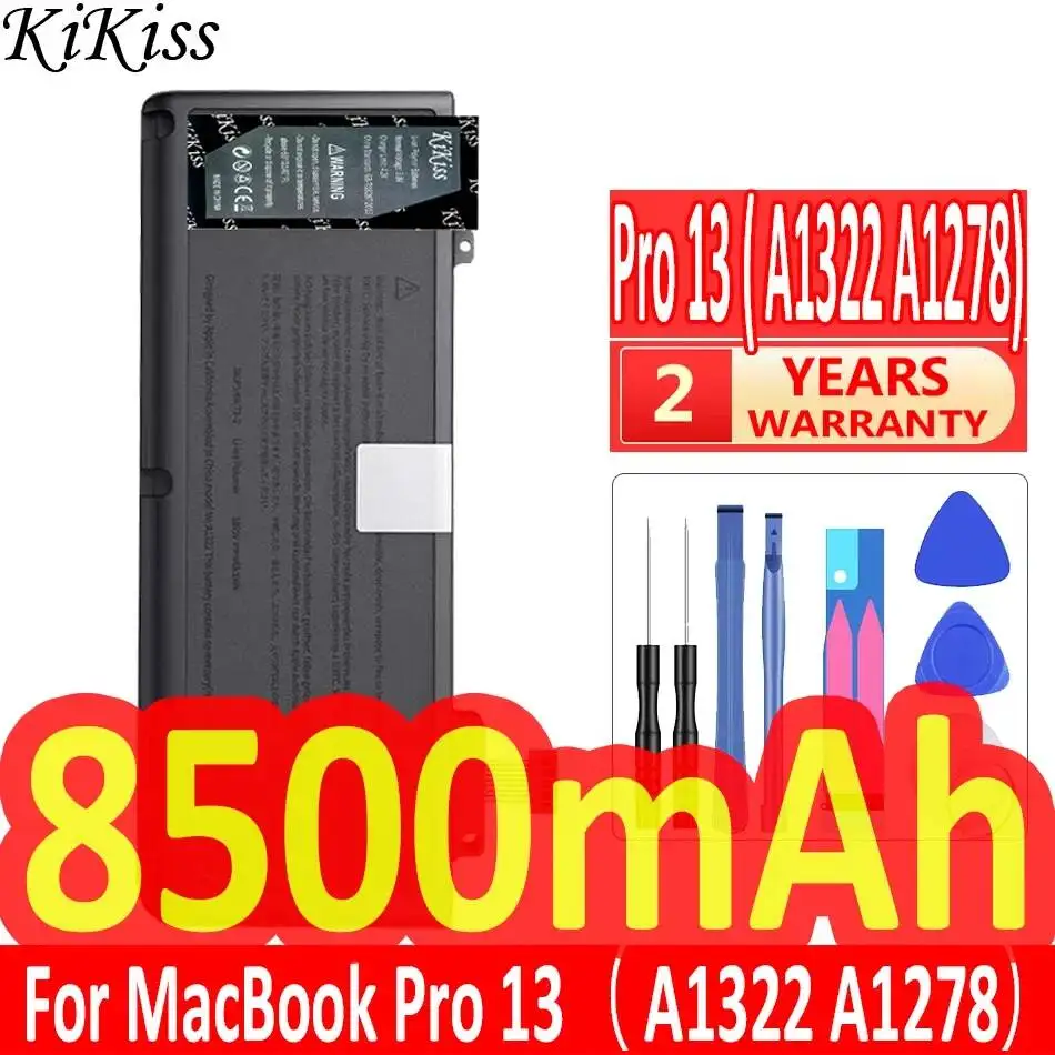 8500mAh For Apple Macbook Pro 13 A1278 A1322 2009 2010 2011 2012 Non-Retina Version Long Lasting High-Efficiency Laptop Battery
8500mAh For Apple Macbook Pro 13 A1278 A1322 2009 2010 2011 2012 Non-Retina Version Long Lasting High-Efficiency Laptop Battery