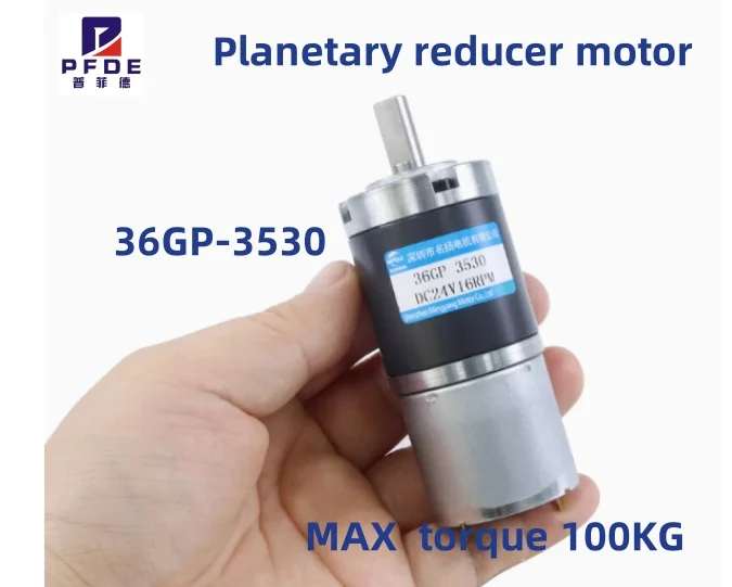 36Mm Dc Planetaire Tandwielmotor 12V 24V Schachtdiameter 6Mm/8Mm 36gp-3530 Verstelbare Snelheid Cw Ccw Elektromotor
36Mm Dc Planetaire Tandwielmotor 12V 24V Schachtdiameter 6Mm/8Mm 36gp-3530 Verstelbare Snelheid Cw Ccw Elektromotor