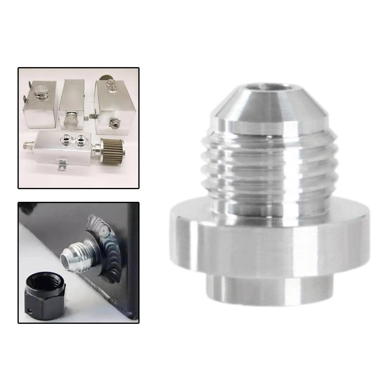 Male Weld on Fitting Bung Adapter Aluminum Alloy Sturdy Hose Joint Fuel System Line Accessories for Oil Tank Connection
Male Weld on Fitting Bung Adapter Aluminum Alloy Sturdy Hose Joint Fuel System Line Accessories for Oil Tank Connection