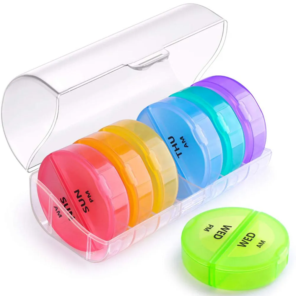 1Pcs 14 Grids Portable Medicine Organizer Weekly Pill Case with Lids for Easy Refill Travel and Outdoor Activities
1Pcs 14 Grids Portable Medicine Organizer Weekly Pill Case with Lids for Easy Refill Travel and Outdoor Activities
