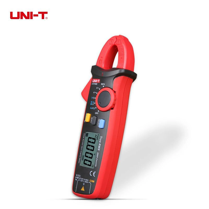 UNI-T Mini Clamp Meter AC DC Current True RMS NCV Non Contact Measure Auto Range Backlight Overload Protection Tester UT210D
UNI-T Mini Clamp Meter AC DC Current True RMS NCV Non Contact Measure Auto Range Backlight Overload Protection Tester UT210D