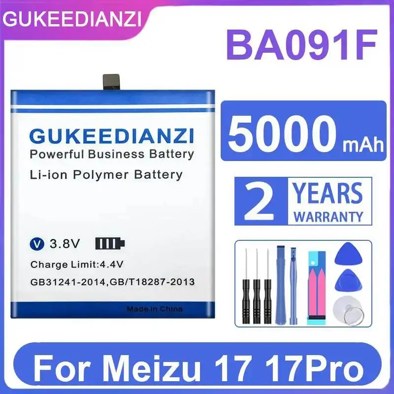 Lightweight 5000mAh BA091F For Meizu 17 17Pro Mobile Phone Battery
Lightweight 5000mAh BA091F For Meizu 17 17Pro Mobile Phone Battery
