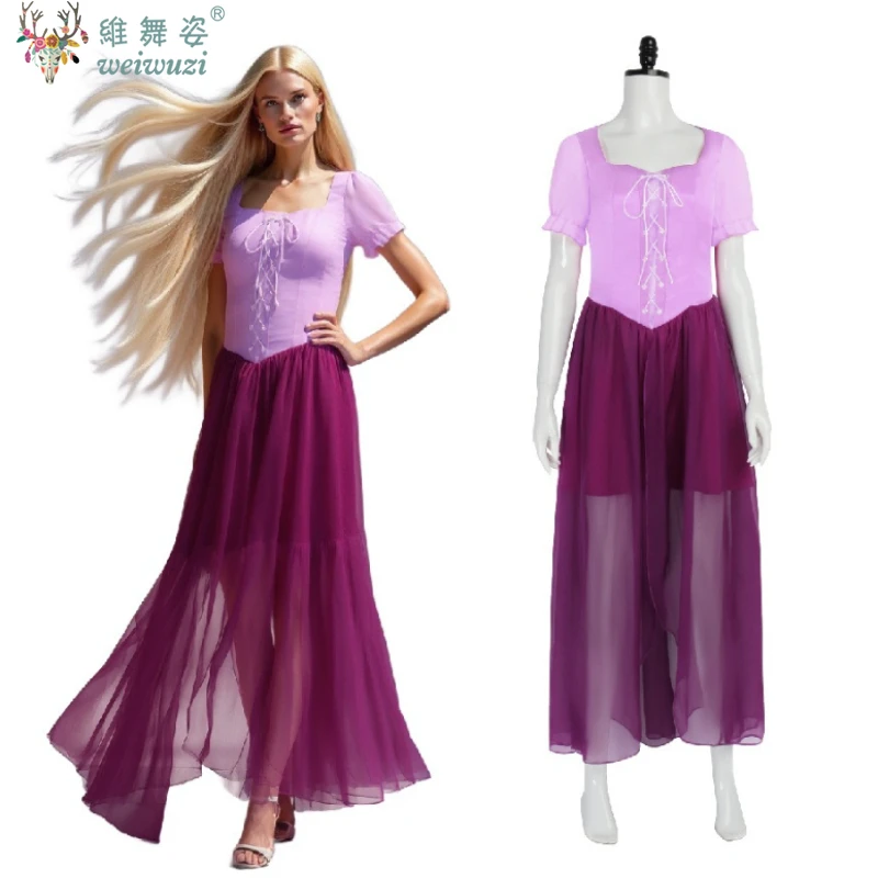 Halloween Carnival Party Christmas Adult Women Purple Dress Princess Rapunzel Cosplay Costume Stage Perfermance Fancy Costume
Halloween Carnival Party Christmas Adult Women Purple Dress Princess Rapunzel Cosplay Costume Stage Perfermance Fancy Costume