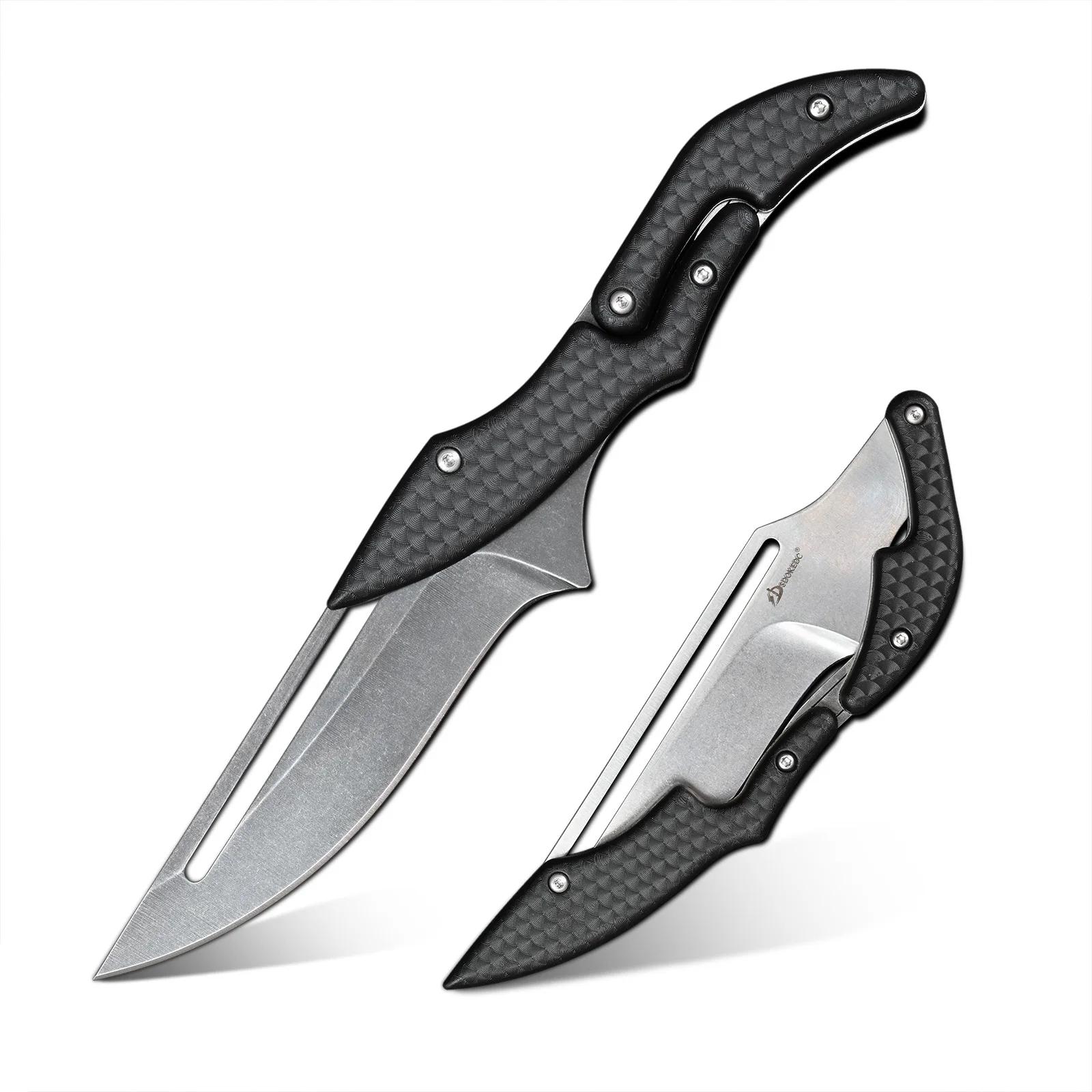 D2 Steel Folding Pocket Knife, Portable EDC Hand Tool, Multifunctional Utility Knife for Camping Hiking Backpacking Daily Use
D2 Steel Folding Pocket Knife, Portable EDC Hand Tool, Multifunctional Utility Knife for Camping Hiking Backpacking Daily Use