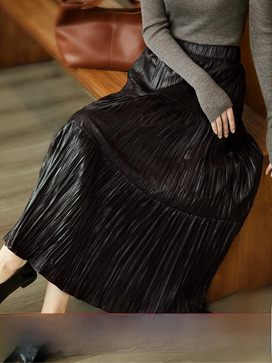 Fashionable PU Leather Half Skirt with Elastic Waist Comfortable And Unconstrained Ideal for City Commuting Standard Fit
Fashionable PU Leather Half Skirt with Elastic Waist Comfortable And Unconstrained Ideal for City Commuting Standard Fit