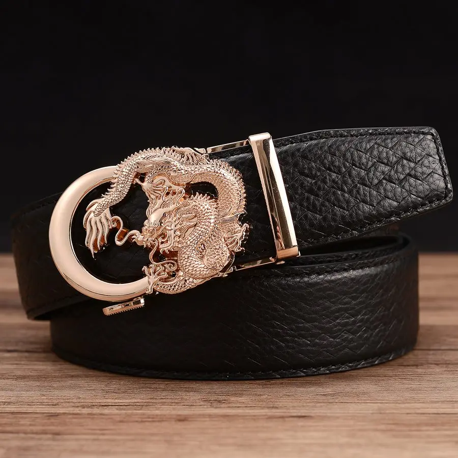 Men’s Leather Ratchet Dress Belt with Automatic Buckle NEW Leather Belts for Men Fashion Male Waistband Wide:35mm Black
Men’s Leather Ratchet Dress Belt with Automatic Buckle NEW Leather Belts for Men Fashion Male Waistband Wide:35mm Black