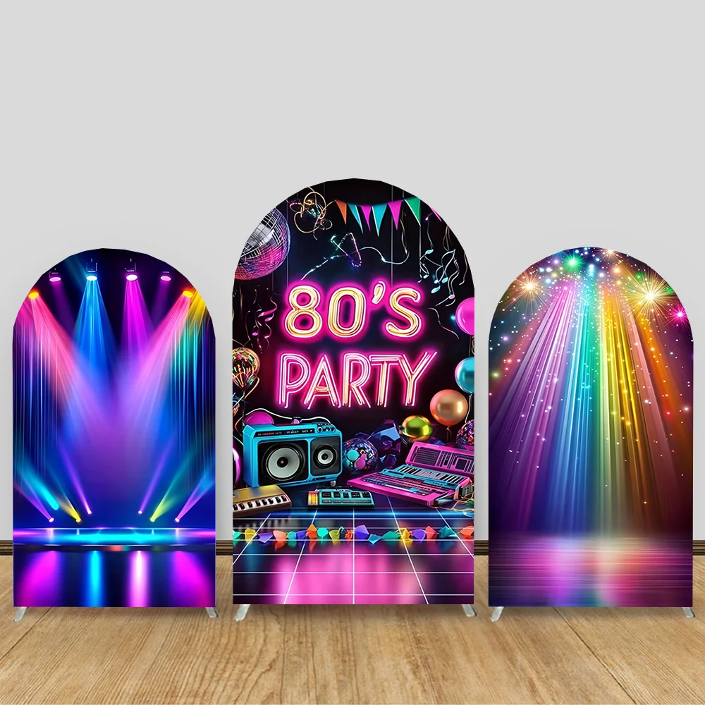 Custom 2-sided Back to the 80's Backdrop Hip Hop Dancing Party Banner Background Adult Retro Disco Chiara Arched Covers
Custom 2-sided Back to the 80's Backdrop Hip Hop Dancing Party Banner Background Adult Retro Disco Chiara Arched Covers