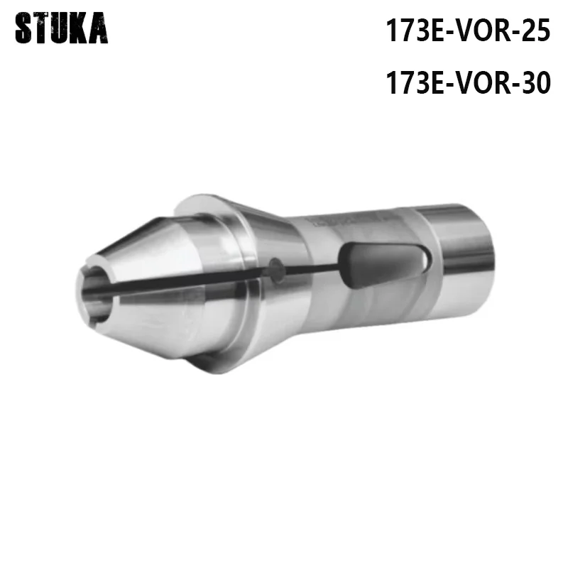 E173-VOR-25 E173-VOR-30 Collet With Extended Nose CNC Automatic Lathe Extra Long Length F48 173E DIN6343 Collet Chuck
E173-VOR-25 E173-VOR-30 Collet With Extended Nose CNC Automatic Lathe Extra Long Length F48 173E DIN6343 Collet Chuck