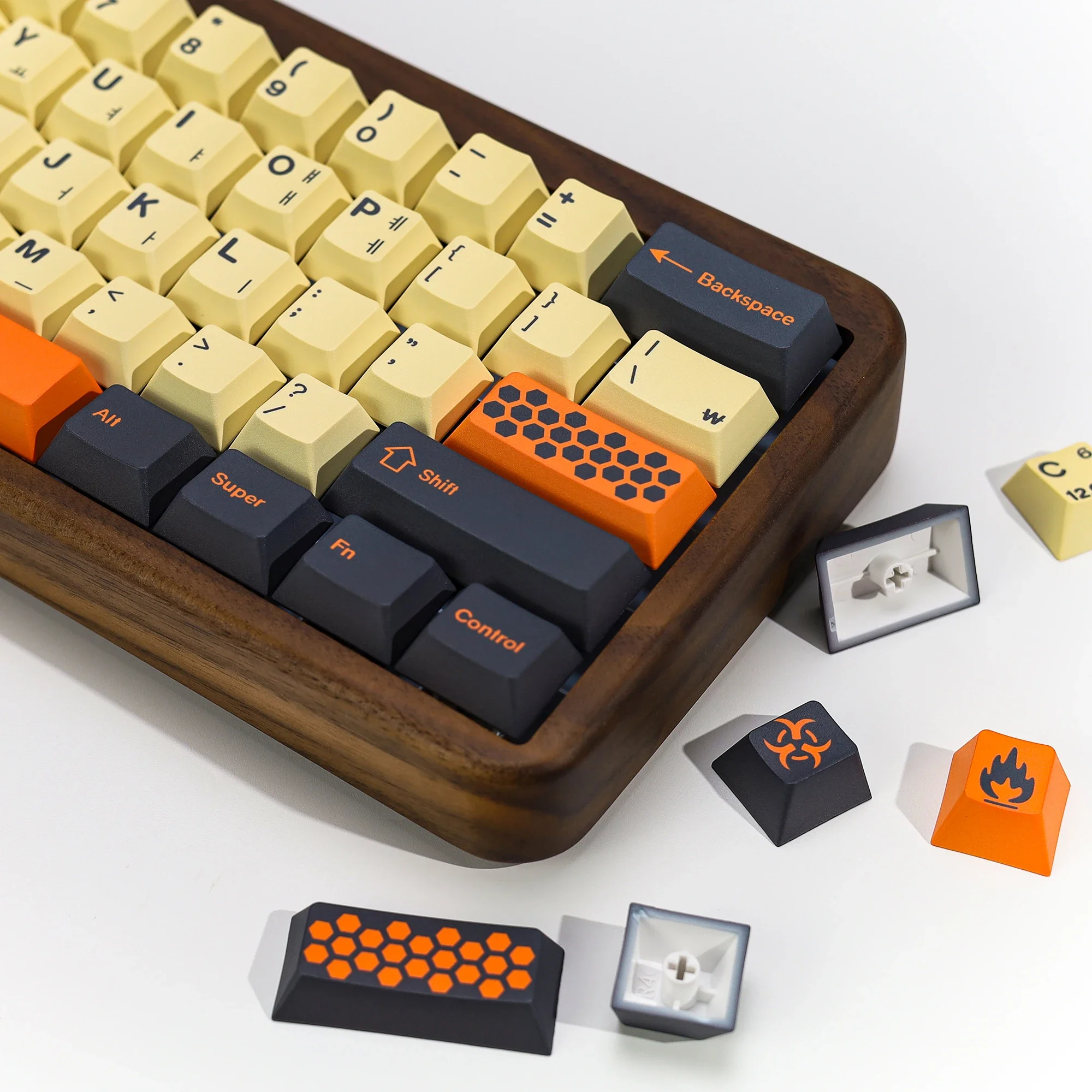 KBDiy Cherry Profile PBT Carbon Корейский колпачок для механической клавиатуры, 143 клавиши для переключателей MX Aula F87 F108 F99 RAINY75 AK74 gx87 crush80 raven68 mad 60he ak820 pro mad 68he 60 Keycap
KBDiy Cherry Profile PBT Carbon Корейский колпачок для механической клавиатуры, 143 клавиши для переключателей MX Aula F87 F108 F99 RAINY75 AK74 gx87 crush80 raven68 mad 60he ak820 pro mad 68he 60 Keycap