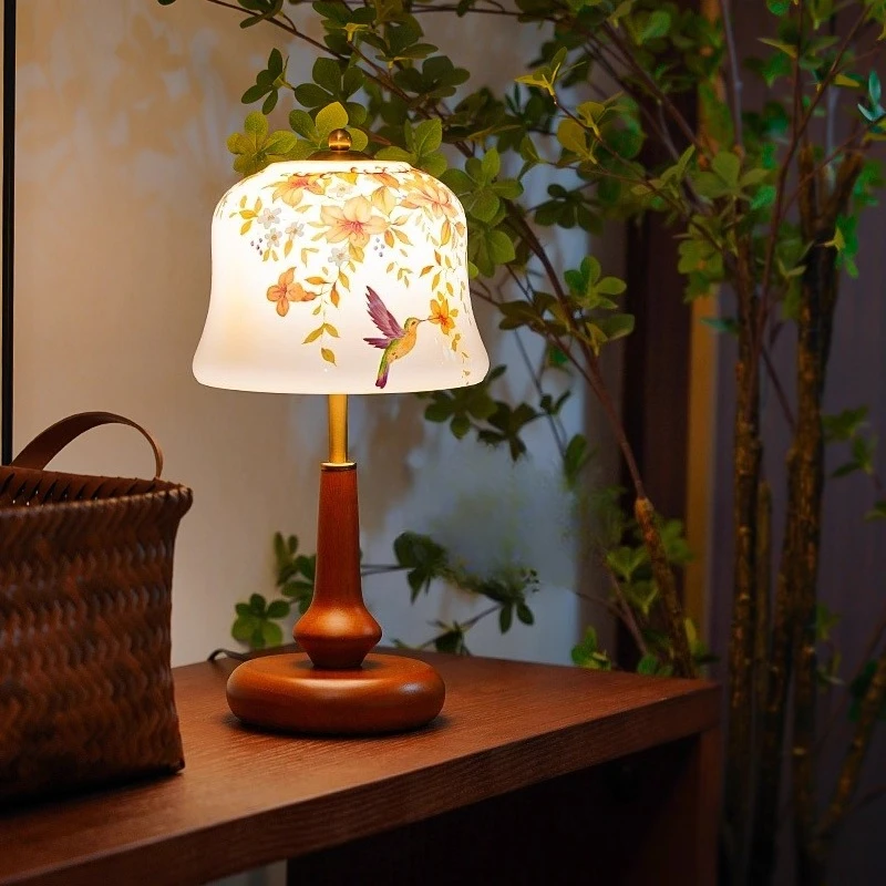 Bedside lamp, table lamp, night lamp, Chinese creative bedroom table lamp 
Bedside lamp, table lamp, night lamp, Chinese creative bedroom table lamp