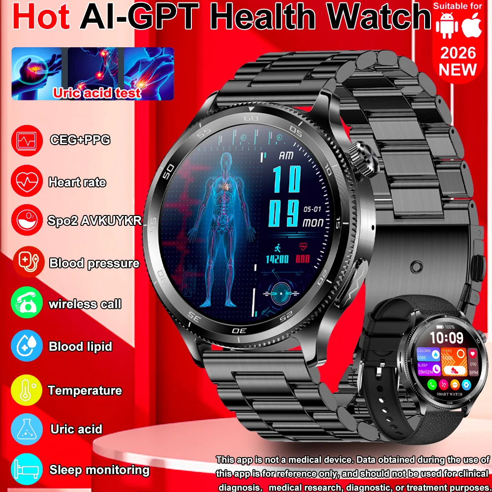 2026 health tracking smart watch, a micro-physical examination, rapid assessment of physical condition, dial/answer.
2026 health tracking smart watch, a micro-physical examination, rapid assessment of physical condition, dial/answer.