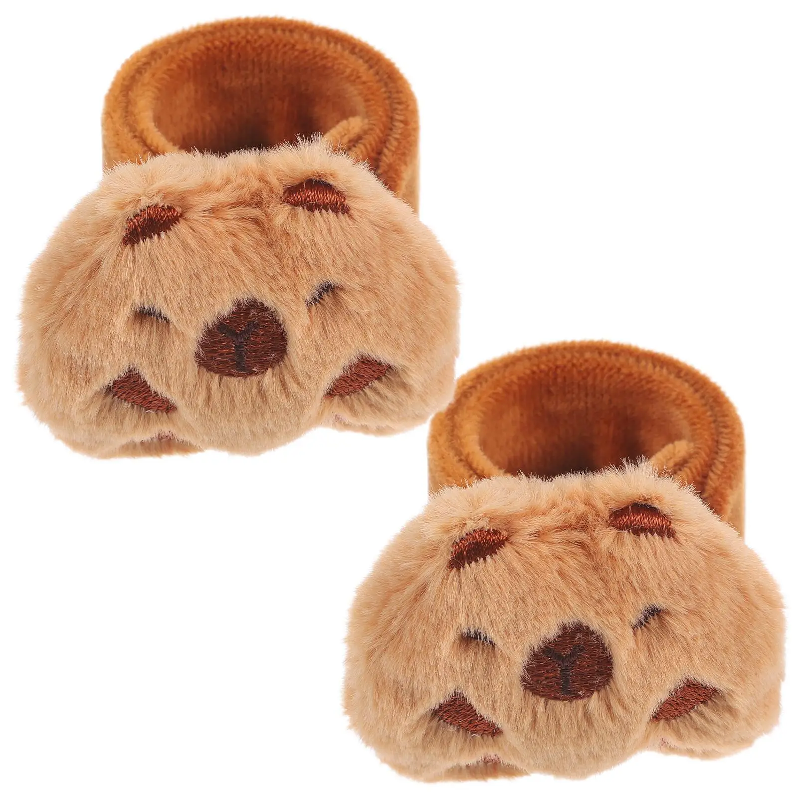 Capybara Ring Bracelet Decor Animal Snap Bracelets Cute Plush Slap Bulk Stuffed Animals Kids
Capybara Ring Bracelet Decor Animal Snap Bracelets Cute Plush Slap Bulk Stuffed Animals Kids
