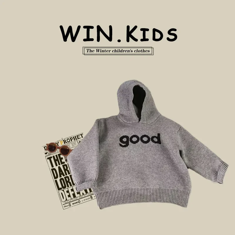 Boys and Girls Sweater Hooded Warm Sweater 2023 Autumn and Winter New Children's Casual Korean Style Padded Top Fashion
Boys and Girls Sweater Hooded Warm Sweater 2023 Autumn and Winter New Children's Casual Korean Style Padded Top Fashion