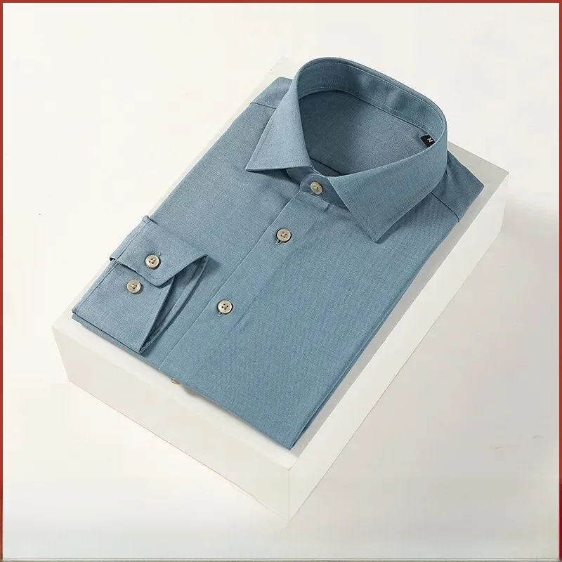 Ограниченная серия, 6K шерсть, модальная повседневная одежда Long Sve irt с воротником с широким воротником, осенняя мужская модальная дышащая полиэстеровая одежда...
Ограниченная серия, 6K шерсть, модальная повседневная одежда Long Sve irt с воротником с широким воротником, осенняя мужская модальная дышащая полиэстеровая одежда...