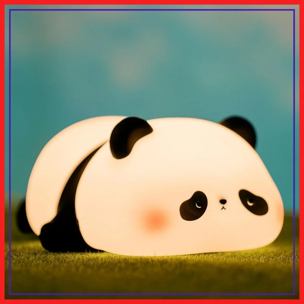 Rechargeable Panda Night Light, Cute Touch Lamp for Bedroom, Dimmable Silicone Decor
Rechargeable Panda Night Light, Cute Touch Lamp for Bedroom, Dimmable Silicone Decor