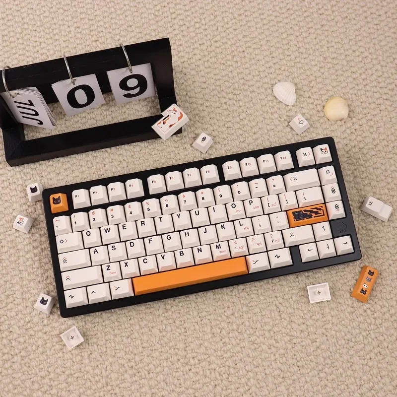Набор ключей с кошкой PBT, 148 клавиш, вишневый профиль, игры «сделай сам», персонализированные колпачки для механической клавиатуры, подарок для 61/75/87/98/108
Набор ключей с кошкой PBT, 148 клавиш, вишневый профиль, игры «сделай сам», персонализированные колпачки для механической клавиатуры, подарок для 61/75/87/98/108