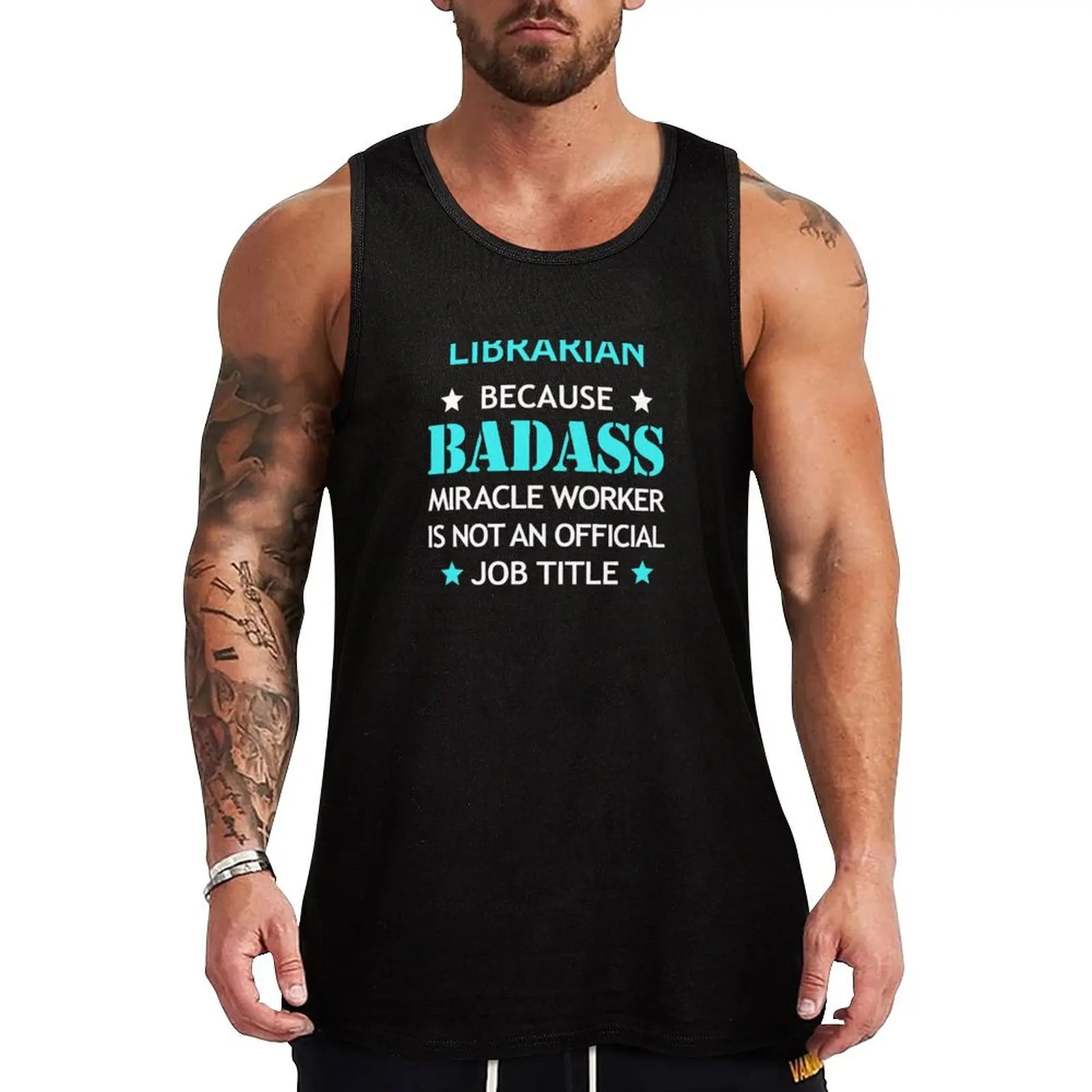 Librarian Badass Birthday Funny Christmas Cool Gift Tank Top man vest Men's singlets sleeveless vest men
Librarian Badass Birthday Funny Christmas Cool Gift Tank Top man vest Men's singlets sleeveless vest men
