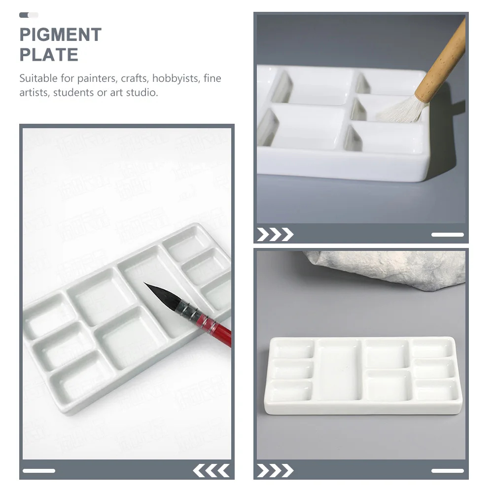 Tray Palette Paint Pallets for Kids Plastic Mini Watercolor Gouache Wet Ceramic Wooden White
Tray Palette Paint Pallets for Kids Plastic Mini Watercolor Gouache Wet Ceramic Wooden White