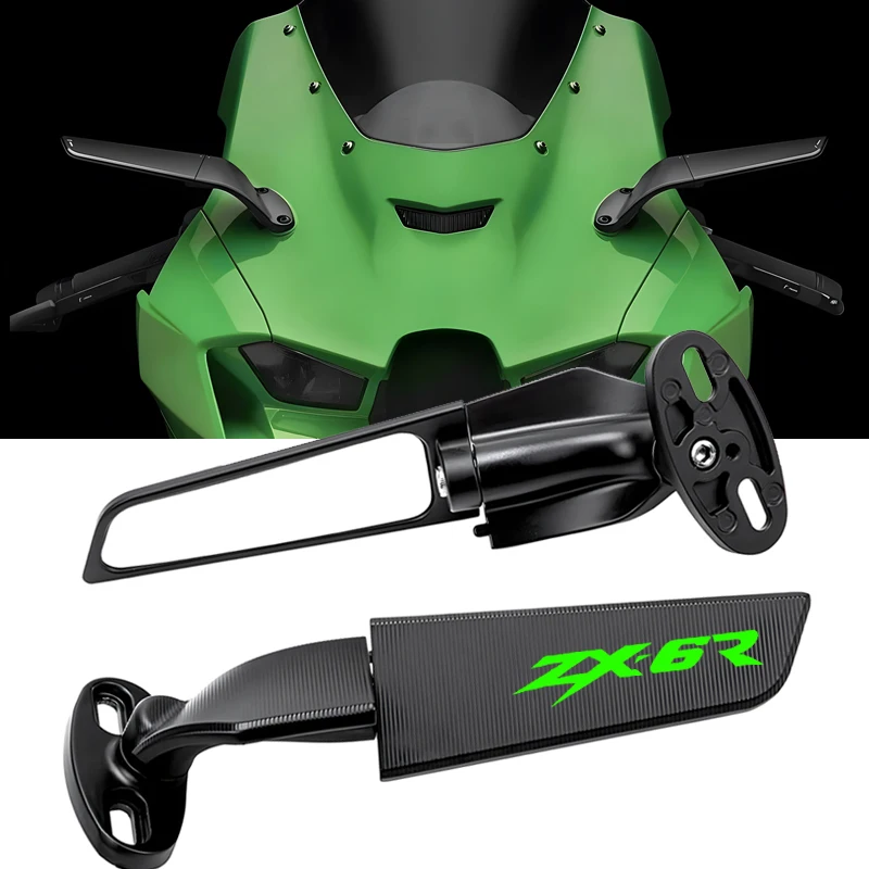 Для Kawasaki Ninja ZX-6R ZX 6 R ZX6R 2009-2014 2008 2015 2016 2017 2018 2019 2020 Зеркало заднего вида с ЧПУ для мотоцикла с фиксированным крылом
Для Kawasaki Ninja ZX-6R ZX 6 R ZX6R 2009-2014 2008 2015 2016 2017 2018 2019 2020 Зеркало заднего вида с ЧПУ для мотоцикла с фиксированным крылом