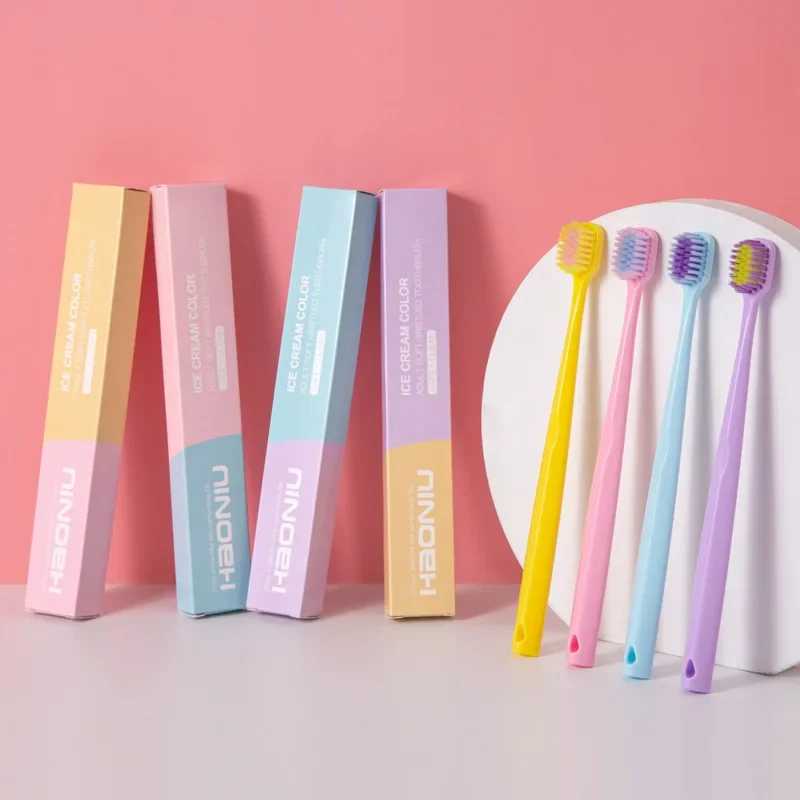 Ultra-fine Soft Toothbrush Million Nano Bristle Adult Tooth Brush Teeth Deep Cleaning Portable Travel Dental Oral Care Brush
Ultra-fine Soft Toothbrush Million Nano Bristle Adult Tooth Brush Teeth Deep Cleaning Portable Travel Dental Oral Care Brush