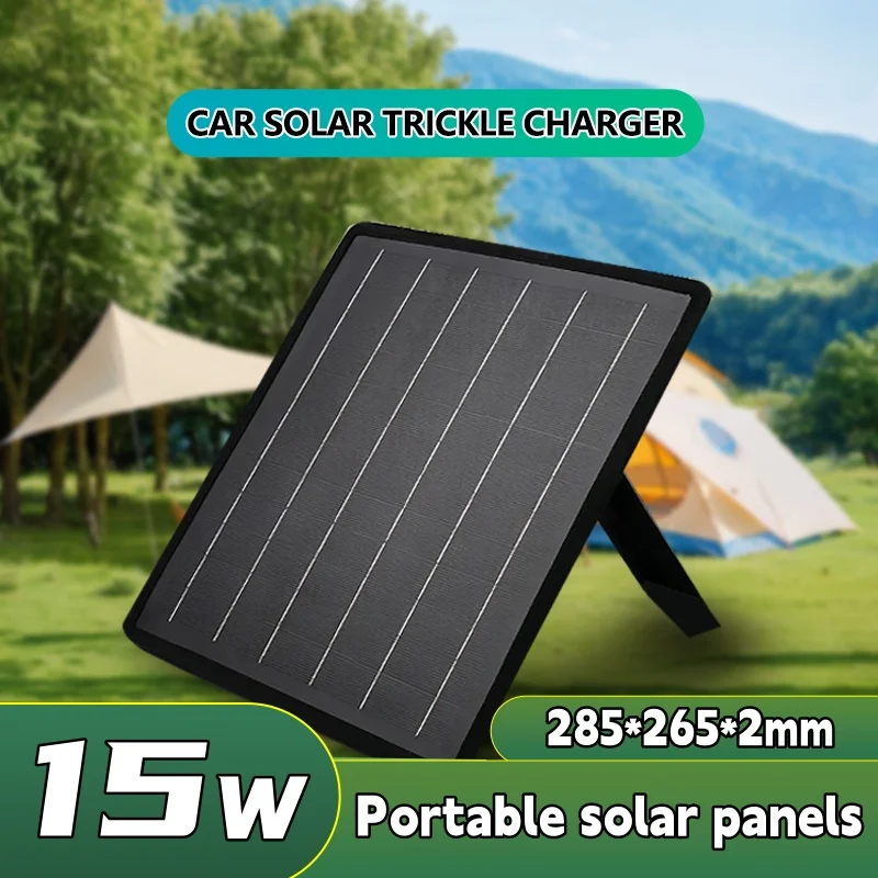 12V Solar Panel Kit IP65 Waterproof Solar Trickle Charger Portable Solar Powered Charger Kit High Efficiency Car Battery Charger
12V Solar Panel Kit IP65 Waterproof Solar Trickle Charger Portable Solar Powered Charger Kit High Efficiency Car Battery Charger