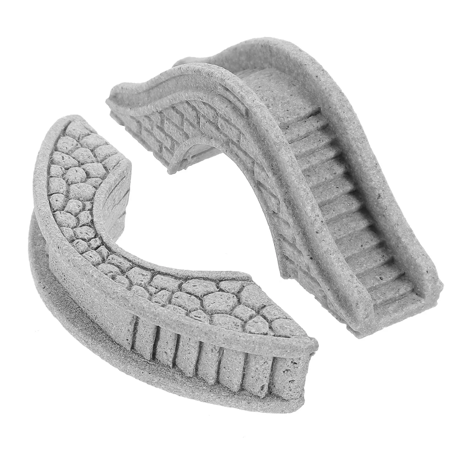 2 Pcs Stone Bridge nament for Bonsai Fish Tank Supplies Mini Garden Decoration Suitable Yard Balcony Aquarium Terrarium
2 Pcs Stone Bridge nament for Bonsai Fish Tank Supplies Mini Garden Decoration Suitable Yard Balcony Aquarium Terrarium