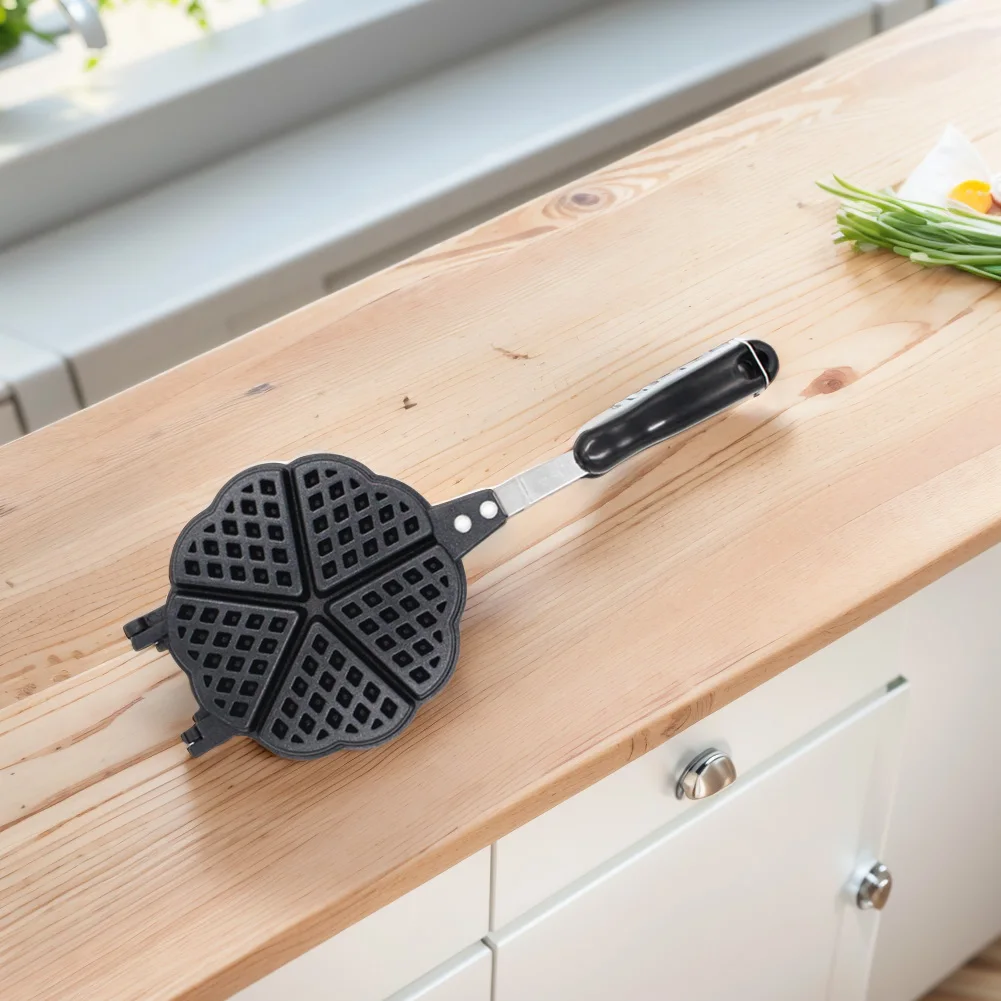 Waffle Maker Pan Non-Stick Aluminum Alloy Sandwich Toaster Breakfast Frying Pan Mini Waffle Pot Egg Cake Oven Mini Waffles Maker
Waffle Maker Pan Non-Stick Aluminum Alloy Sandwich Toaster Breakfast Frying Pan Mini Waffle Pot Egg Cake Oven Mini Waffles Maker
