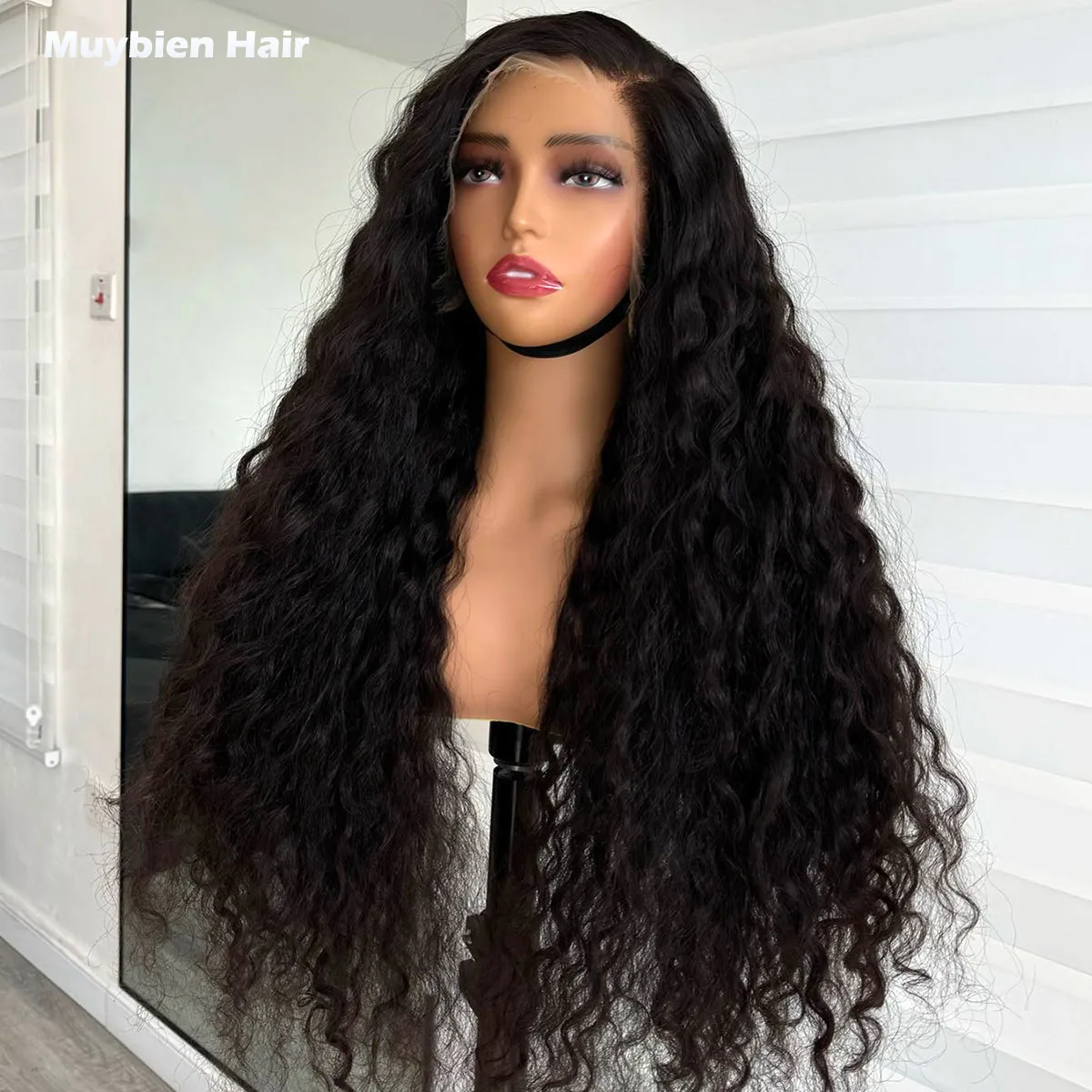Glueless Natural Black Russian Curls HD Lace Front Wig Human Hair 13x6 13x4 Water Wave HD Lace Front Glueless Wigs for Woman
Glueless Natural Black Russian Curls HD Lace Front Wig Human Hair 13x6 13x4 Water Wave HD Lace Front Glueless Wigs for Woman