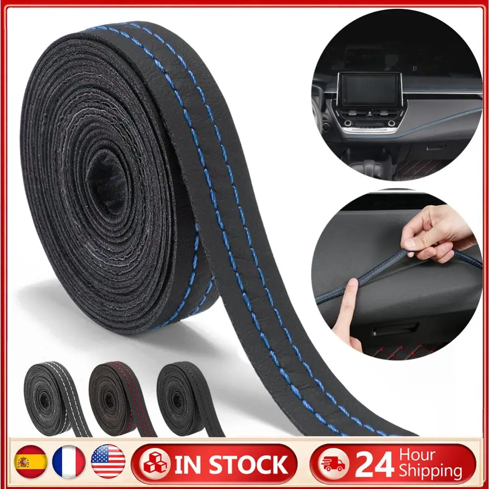 DIY Braid Decorative Line Strip PU Leather Door Dashboard Sticker Self-Adhesive Dashboard Leather Decorative Line Car Decoration
DIY Braid Decorative Line Strip PU Leather Door Dashboard Sticker Self-Adhesive Dashboard Leather Decorative Line Car Decoration