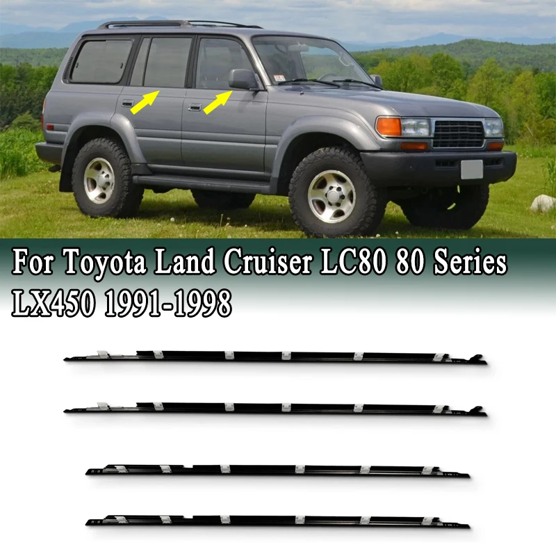 75710-60021 Windows Rubber Weatherstrip Door Sealing Belt Moulding Trim For Toyota Land Cruiser LC80 80 Series LX450 1991-1998
75710-60021 Windows Rubber Weatherstrip Door Sealing Belt Moulding Trim For Toyota Land Cruiser LC80 80 Series LX450 1991-1998