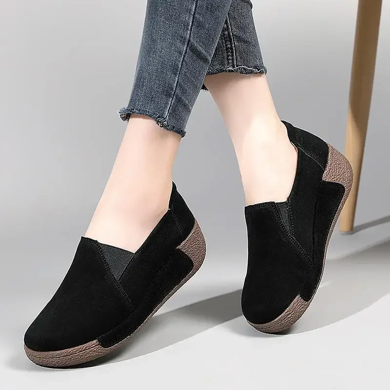 Moccasins Spring and Autumn 2024 Soft Bottom Women's Shoes Genuine Leather Middle-Aged and Elderly Mom Shoes Moccasins Flat
Moccasins Spring and Autumn 2024 Soft Bottom Women's Shoes Genuine Leather Middle-Aged and Elderly Mom Shoes Moccasins Flat