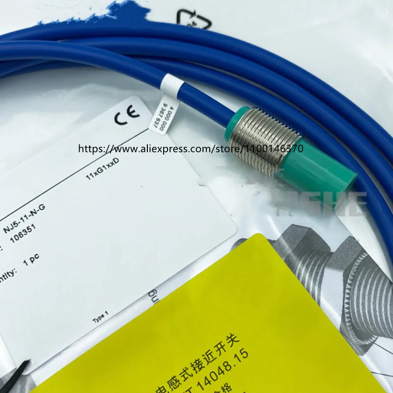 2 шт. новые высококачественные бесконтактные датчики P+F NJ5-11-N-G
2 шт. новые высококачественные бесконтактные датчики P+F NJ5-11-N-G