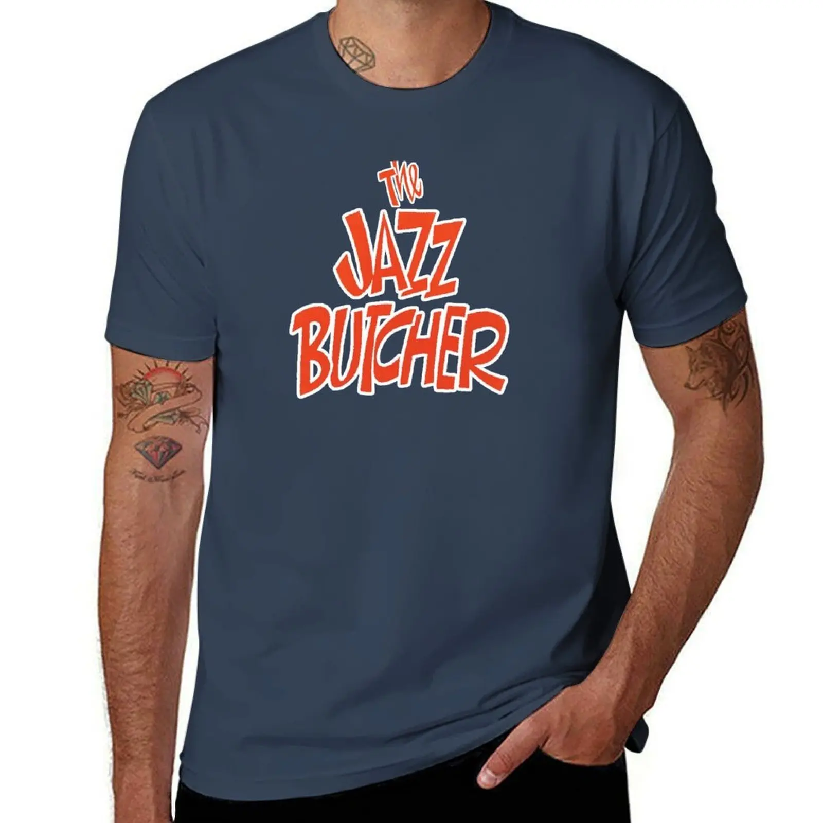 The Jazz Butcher Logo T-Shirt man t shirts for men anime t shirts oversize T-Shirt
The Jazz Butcher Logo T-Shirt man t shirts for men anime t shirts oversize T-Shirt