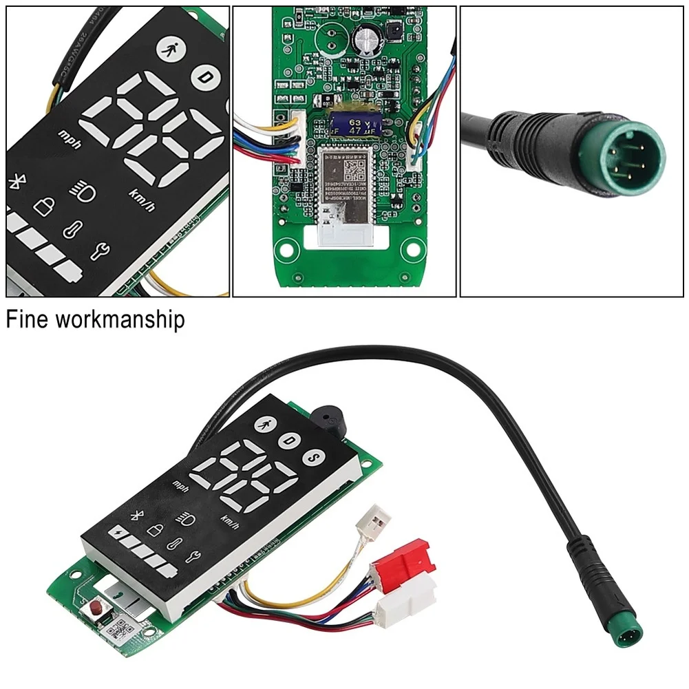 Electric scooter LCD display instrument panel compatible with For Xiaomi 4 Lite 2nd generation models for efficient monitoring
Electric scooter LCD display instrument panel compatible with For Xiaomi 4 Lite 2nd generation models for efficient monitoring