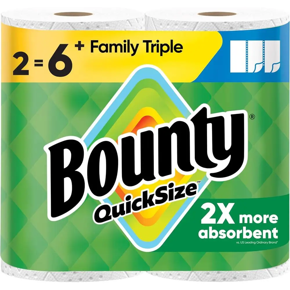 Economical White Paper Towel Triple Rolls, Equivalent to 6 Regular Rolls
Economical White Paper Towel Triple Rolls, Equivalent to 6 Regular Rolls