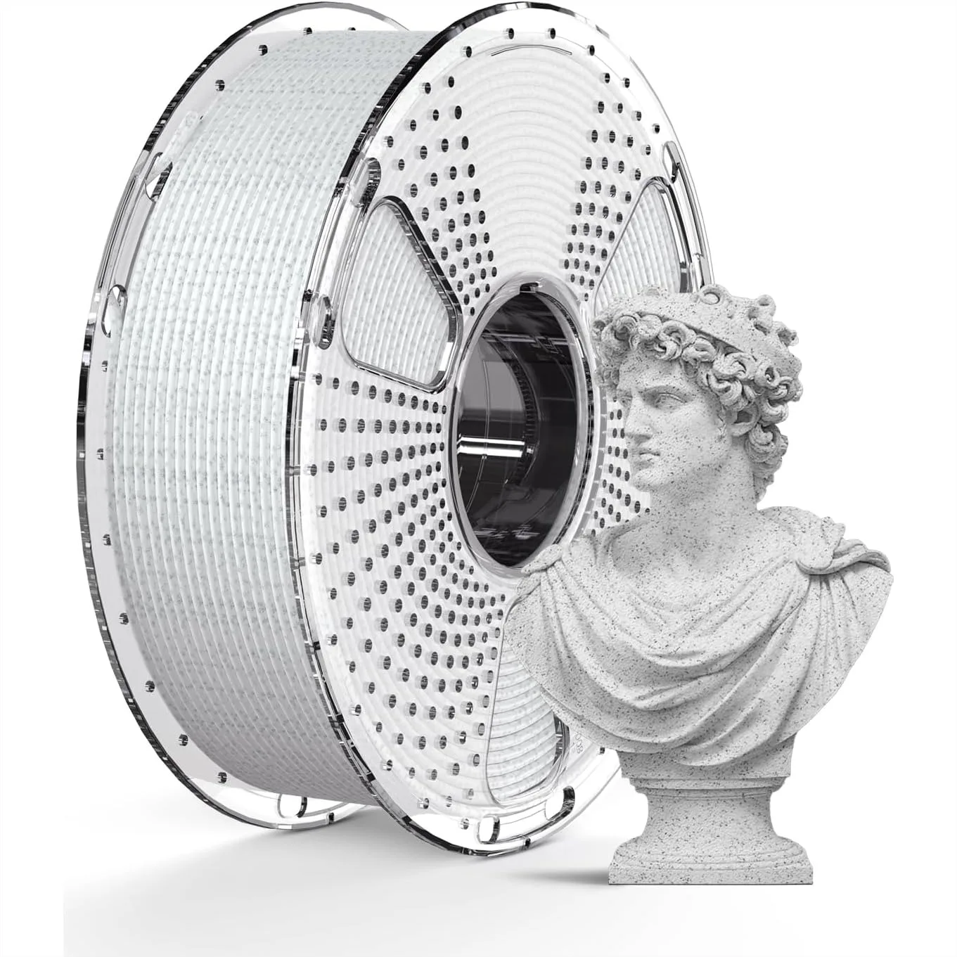 High Speed PLA Filament, Natural Marble-Like Texture, Smooth Printing 1kg for Fast 3D Printing
High Speed PLA Filament, Natural Marble-Like Texture, Smooth Printing 1kg for Fast 3D Printing