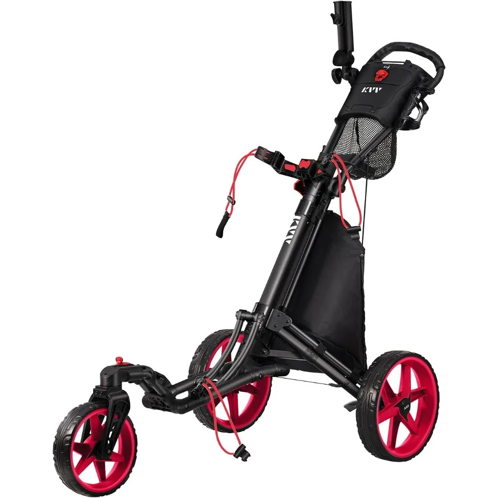 3-колесная вращающаяся на 360° тележка для гольфа на переднем колесе с бесплатным держателем для зонта, быстро открывающаяся и закрывающаяся
3-колесная вращающаяся на 360° тележка для гольфа на переднем колесе с бесплатным держателем для зонта, быстро открывающаяся и закрывающаяся