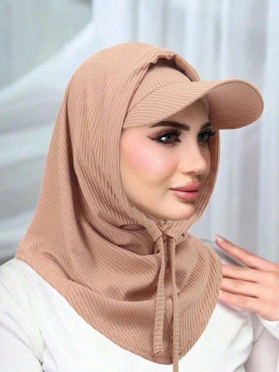 2pcs Set Face Cover And Visor Hat, Breathable Windproof Neck Gaiter, Solid Color Balaclava For Outdoor Cycling Casual Beach
2pcs Set Face Cover And Visor Hat, Breathable Windproof Neck Gaiter, Solid Color Balaclava For Outdoor Cycling Casual Beach