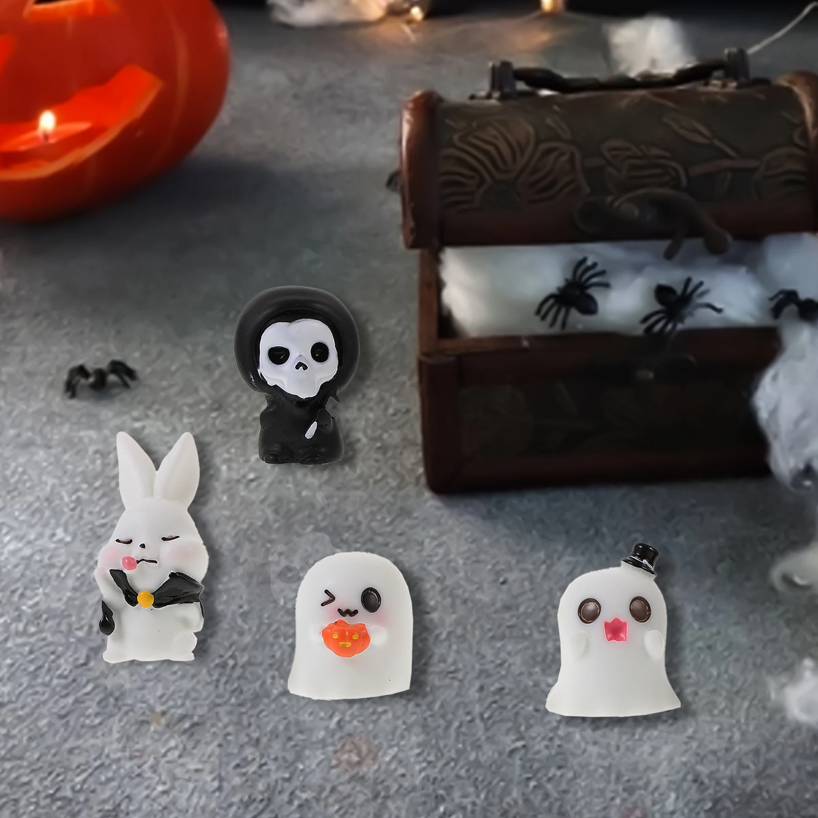 20 Pcs Halloween Ornaments Decorations Dollhouse Outdoor Tiny Figurines Little Miniature Resin Statue Bonsai
20 Pcs Halloween Ornaments Decorations Dollhouse Outdoor Tiny Figurines Little Miniature Resin Statue Bonsai