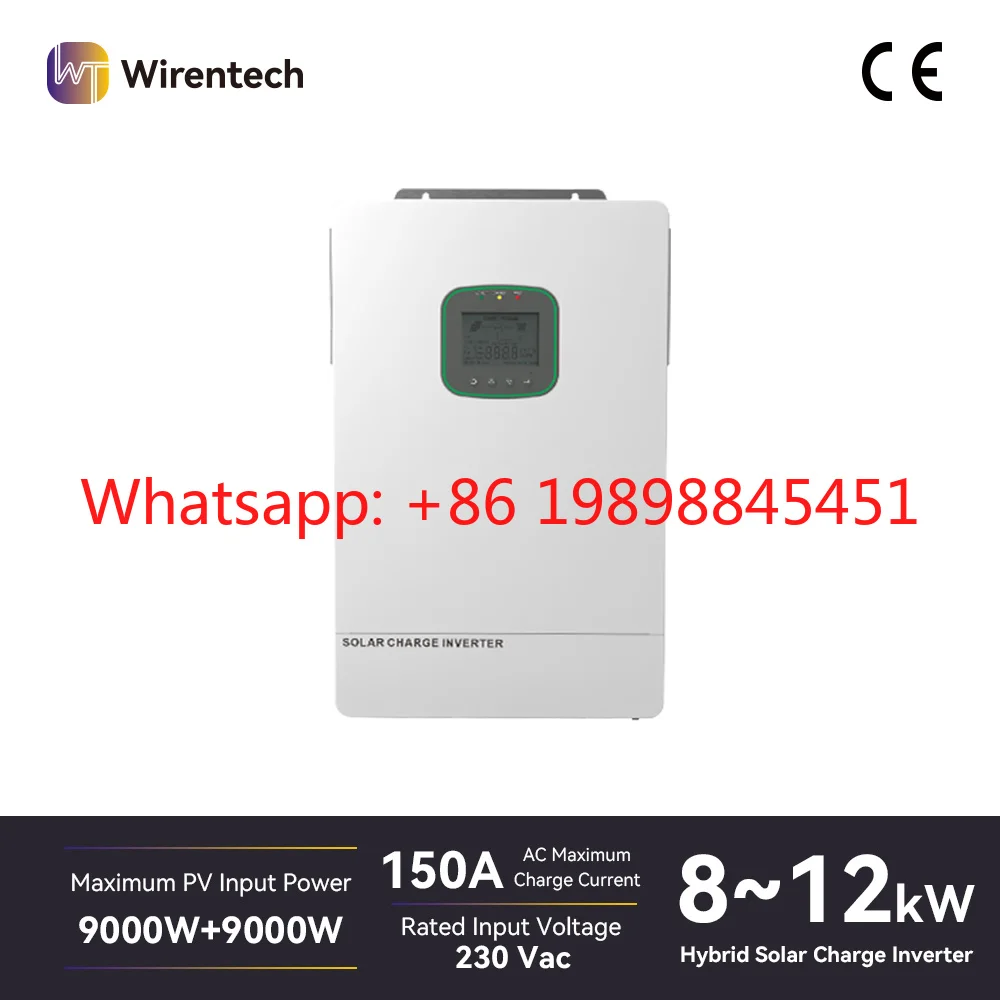 Pure Sine Wave High Efficiency with MPPT Charge Controller Compatible with Lithium Battery
Pure Sine Wave High Efficiency with MPPT Charge Controller Compatible with Lithium Battery