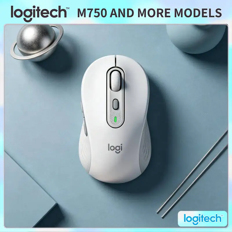 Silent M750 Wireless Mouse - 4000 Adjustable DPI, Dual Connection, Recycled Body, Home Study Work Essential Helper
Silent M750 Wireless Mouse - 4000 Adjustable DPI, Dual Connection, Recycled Body, Home Study Work Essential Helper
