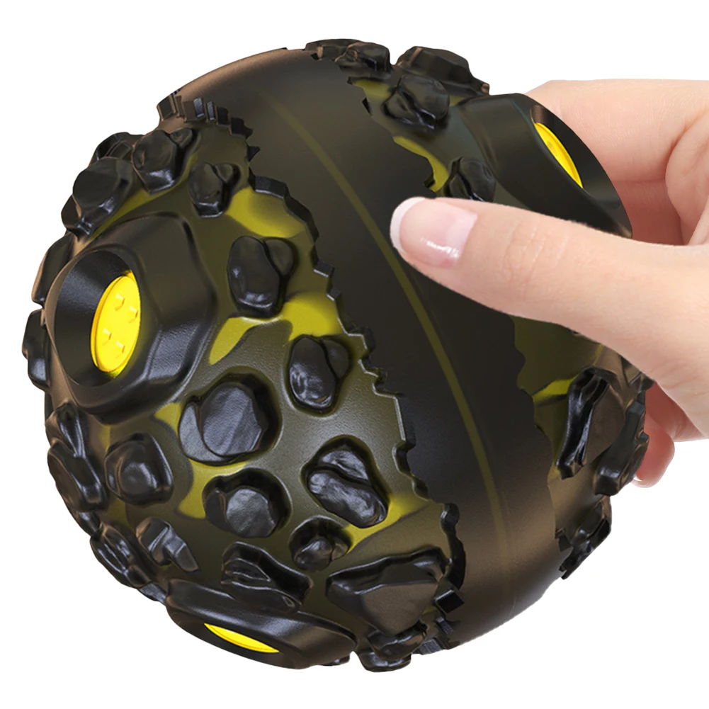 Dog Ball Toy Interactive Dog Squeaky Ball Teeth Cleaning Puppy Molar Toy Dog Training Ball for Small Medium Large Dog
Dog Ball Toy Interactive Dog Squeaky Ball Teeth Cleaning Puppy Molar Toy Dog Training Ball for Small Medium Large Dog
